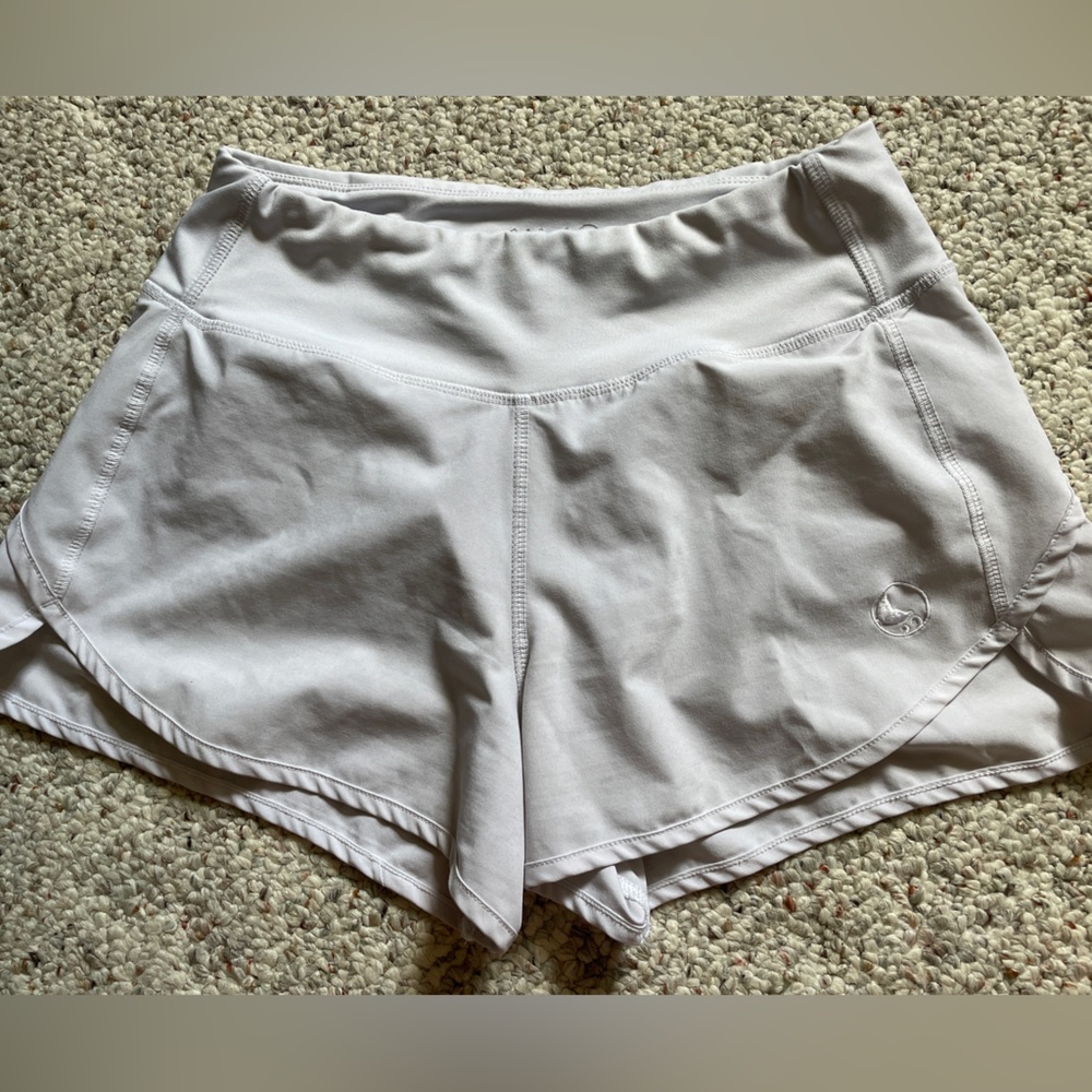 White athletic shorts